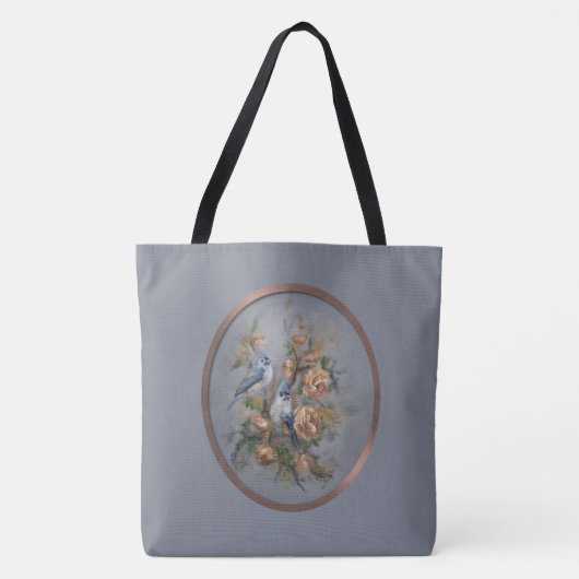 Tote Bag Mésanges à tête noire (Devant)