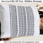 Tote Bag Message Caché Amour Pour Votre Âme, Citation Perso