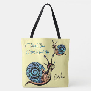 Tote Bag Message d'encouragement émotionnel Couleurs fluide