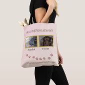 Tote Bag Messager Empreinte Forever Friends (De près)