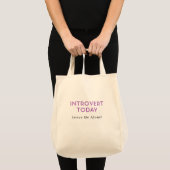 Tote Bag Messages amusants d'introduction et d'extraction (Devant (produit))