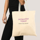 Tote Bag Messages d'introduction et d'extraction amusants,