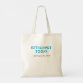 Tote Bag Messages d'introduction et d'extraction amusants, (Dos)