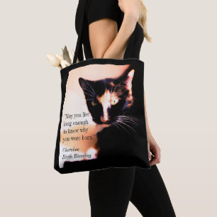 Tote Bag Messenger Cat