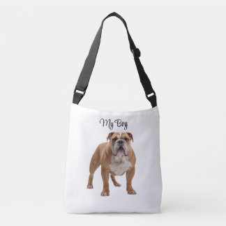 Tote Bag met Aandoenlijke Bulldog