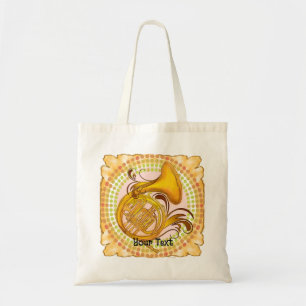 Tote bag met Franse hoorn ritme