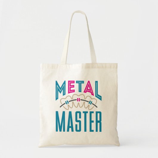Tote Bag Métal Master Orthodontist Bracelets (Devant)