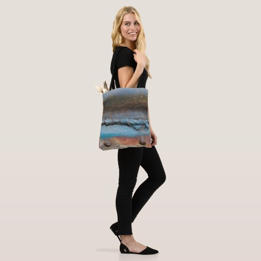 Tote Bag Métal oxydé (Sur le modèle)