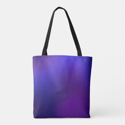 Tote Bag Métamorphose 2 Purple Blue Elegance (Dos)