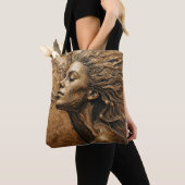 Tote Bag “Metamorphosis of Light” – A Surreal Portrait (De près)