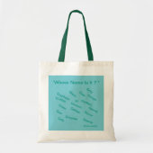 Tote Bag Métropolim "Sac fourre-tout budgétaire" (Devant)