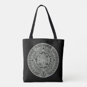 Tote Bag Mexicaine Aztec Sun Stone Maya Calendrier 1 (Dos)