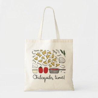 Tote Bag Mexican food : Chilaquiles Rouges (fried