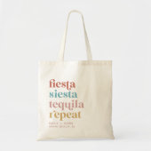 Tote Bag Mexique Destination Mariage Fiesta, Siesta Bienven (Devant)