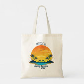 Tote Bag Mexique Vacances 2021 Voyage Groupe Correspondance (Dos)