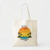 Tote Bag Mexique Vacances 2021 Voyage Groupe Correspondance (Devant)