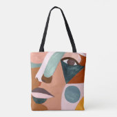 Tote Bag Mi-face Geo (Dos)