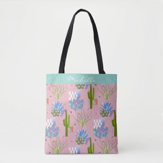 Tote Bag Mi siècle Moderne Désert Paysage l N'importe quell (Devant)