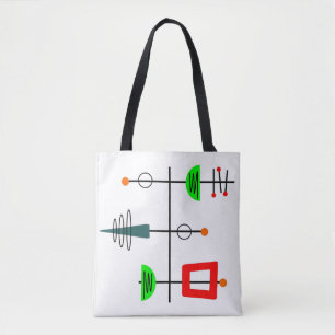 Tote Bag Mi-siècle moderne mobile
