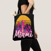 Tote Bag Miami au coucher du soleil (De près)