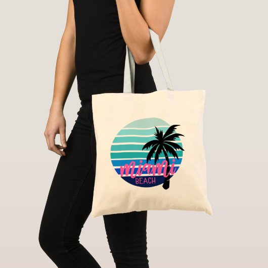 Tote Bag Miami Beach (Devant (produit))