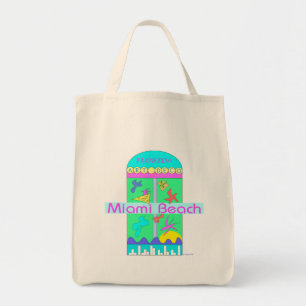 Tote Bag Miami Beach (amour) Art déco