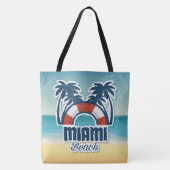 Tote Bag Miami Beach Floride (Devant)