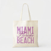 Tote Bag Miami Beach Floride (Devant)