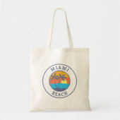 Tote Bag Miami Beach, Floride style classique défraîchi (Devant)