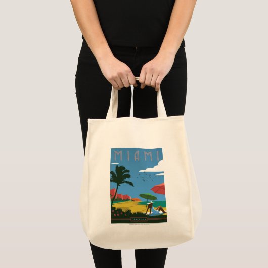 Tote Bag Miami, FL (Devant (produit))