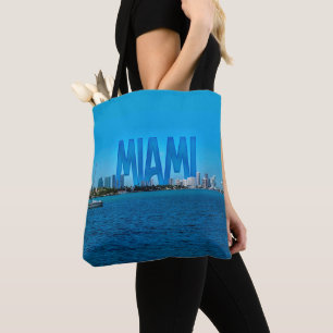 Tote Bag Miami Skyline