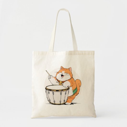 Tote Bag Miaulements et Mélodies (Devant)