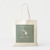 Tote Bag Michigan Destination Mariage Bienvenue (Devant)