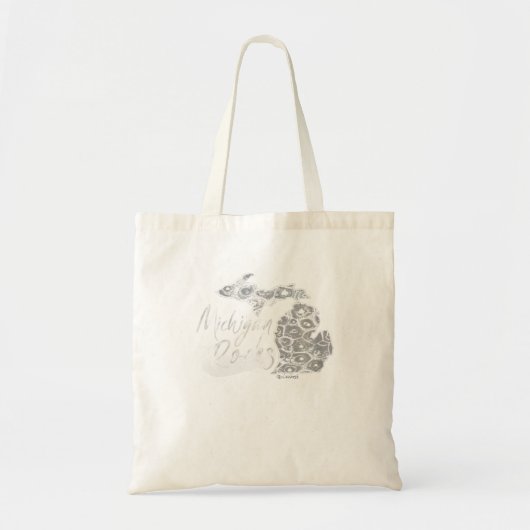 Tote Bag Michigan Girls Rocks Petoskey Stone (Devant)
