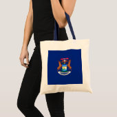 Tote Bag Michigan State Flag Design (Devant (produit))