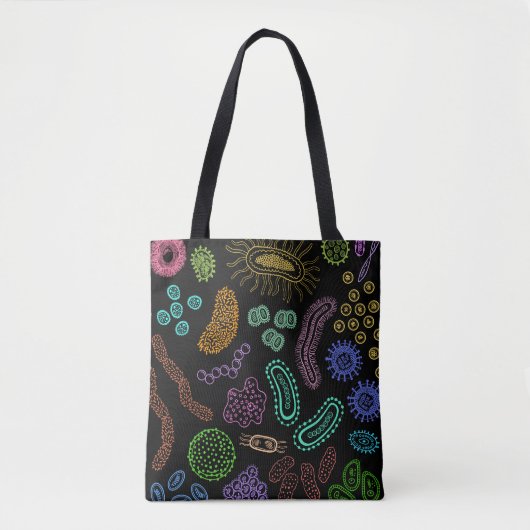 Tote Bag Microbes (Devant)