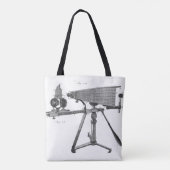 Tote Bag Microscope du XVIIIe siècle Antique Science INSTRU (Dos)