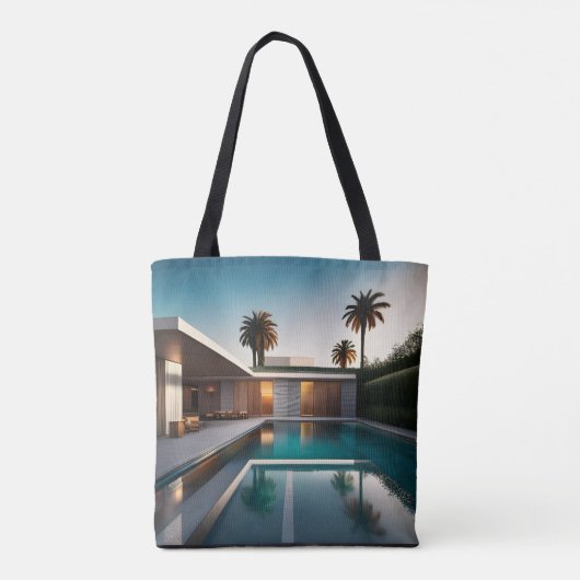 Tote Bag Mid Century de Californie du Sud (Dos)