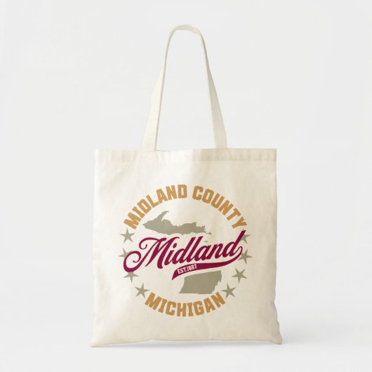 Tote Bag Midland, Michigan (Devant)