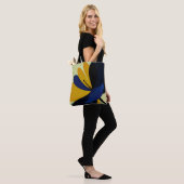 Tote Bag Midnight Bloom – Graphisme Floral Moderne Audacieu (Sur le modèle)