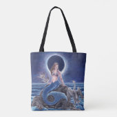 Tote Bag Midnight Blue Mermaid Fourre-tout (Dos)