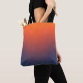 Tote Bag Midnight Ember Gradient (De près)
