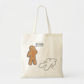 Tote Bag MIETTES de scène du crime ironique de bonhomme en