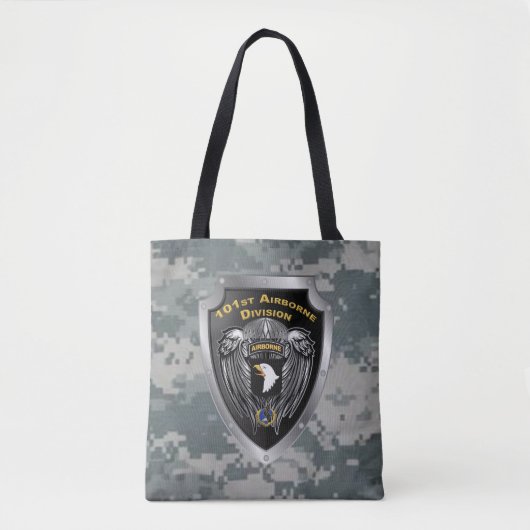 Tote Bag Mighty 101st Airborne Division (Devant)