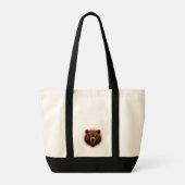 Tote Bag Mighty Bear – Raw Strength of Nature (Dos)