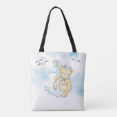 Tote Bag Mignon bébé ours marin  (Dos)