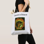Tote Bag Mignon comme chaton (De près)