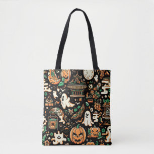 Tote Bag Mignon Épouvantable Créature Mignonne Fantôme Citr