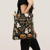 Tote Bag Mignon Épouvantable Créature Mignonne Fantôme Citr (De près)