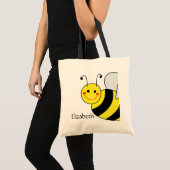 Tote Bag Mignon gaffez l'abeille personnalisée (Devant (produit))